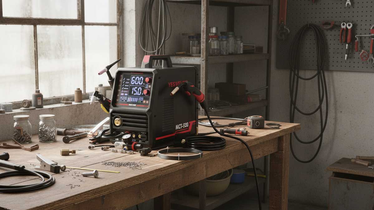 YESWELDER MCT-520 Review: A True 6-in-1 Powerhouse for DIY Welding and Cutting